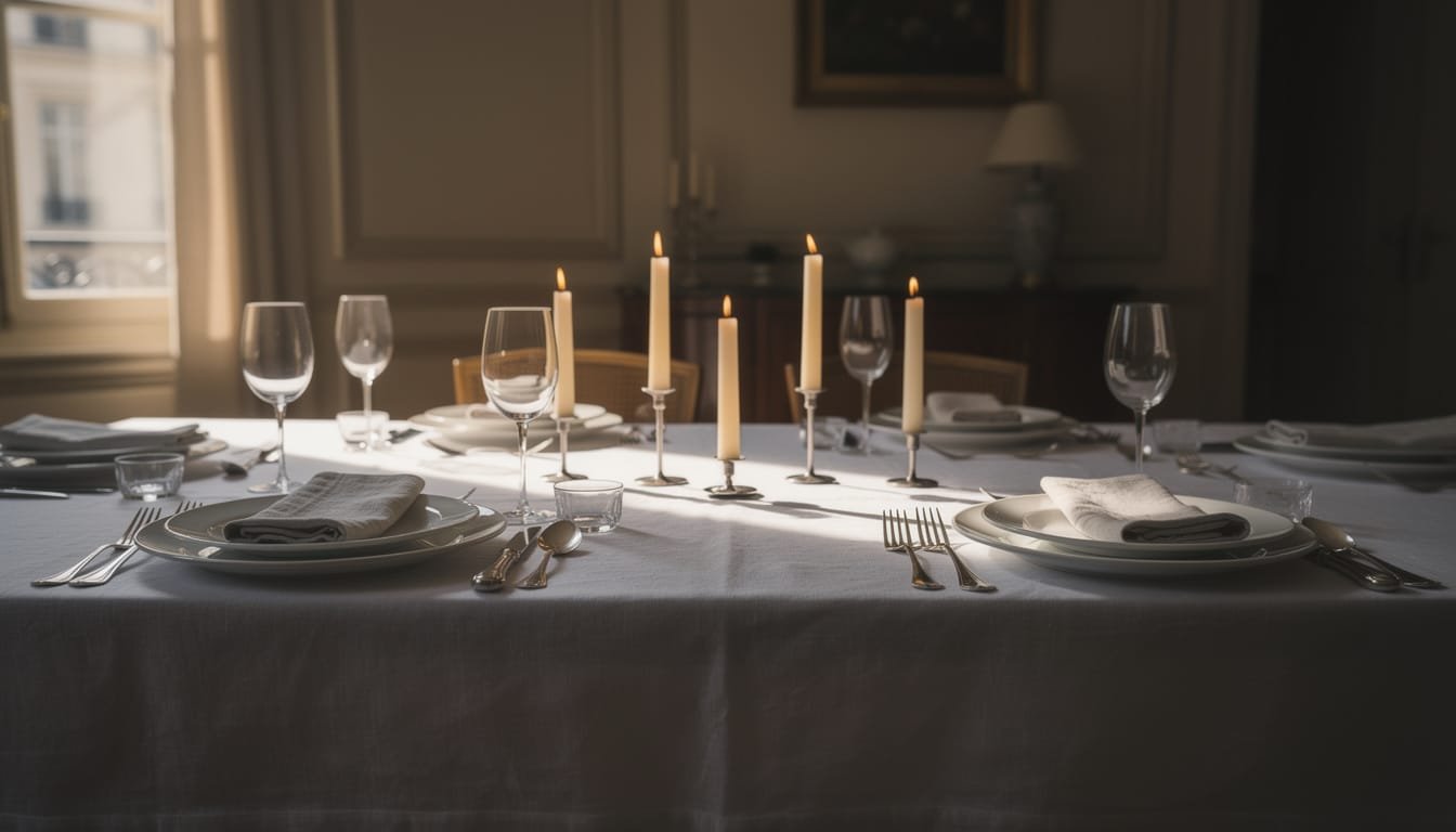 découvrez les règles essentielles de l'étiquette pour réussir un dîner élégant et impressionner vos invités avec savoir-vivre et style.