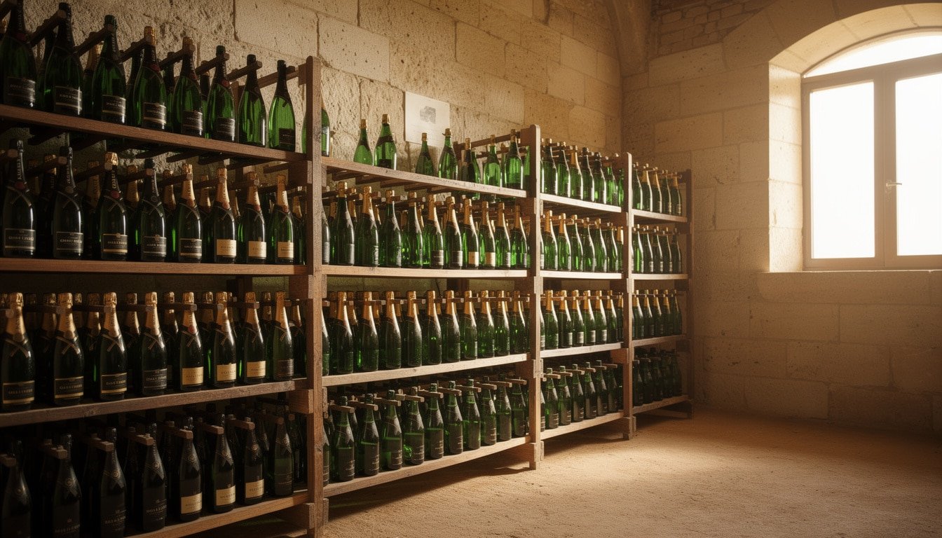 découvrez la méthode champenoise expliquée en détail et comprenez comment est produit le champagne traditionnel, étape par étape.