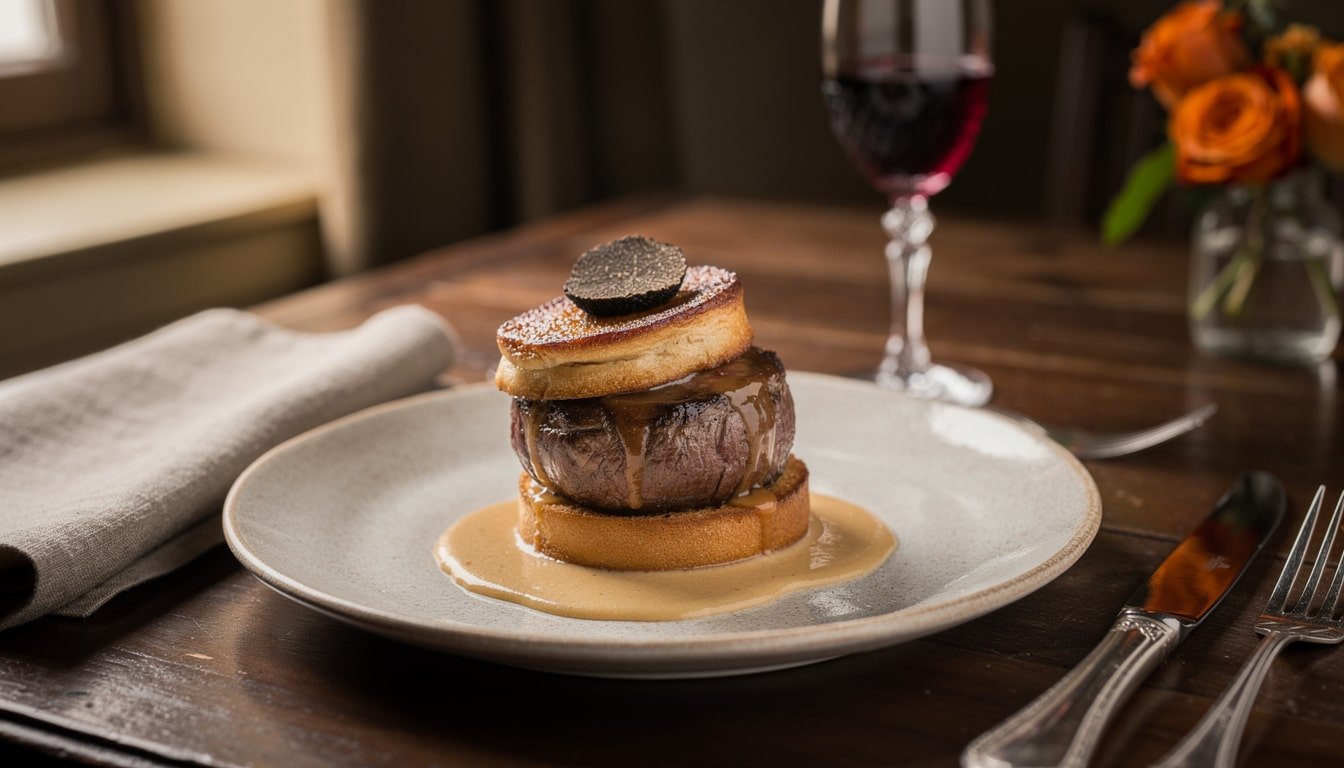 découvrez une recette simple et délicieuse de tournedos rossini pour impressionner facilement vos invités avec un plat gourmet raffiné.