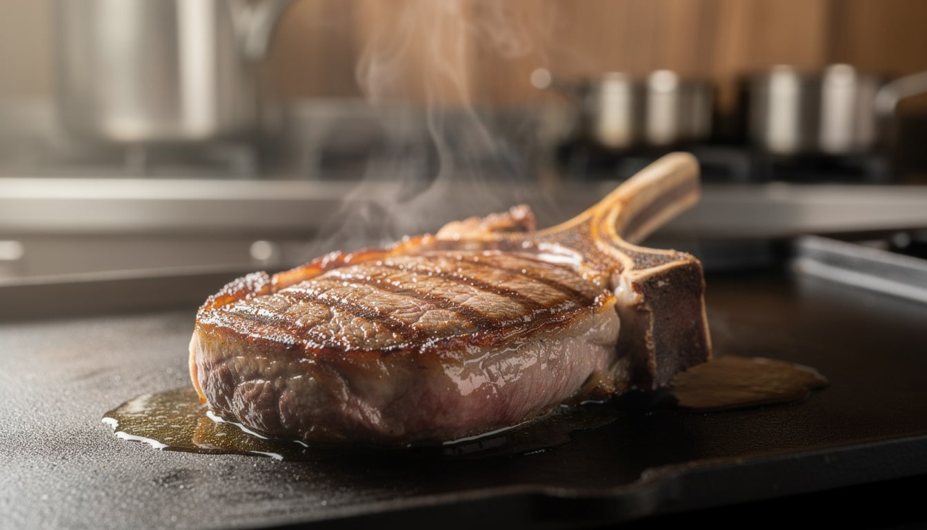 découvrez nos conseils pour réussir parfaitement une côte de veau à la plancha et savourer un repas tendre et plein de saveurs.