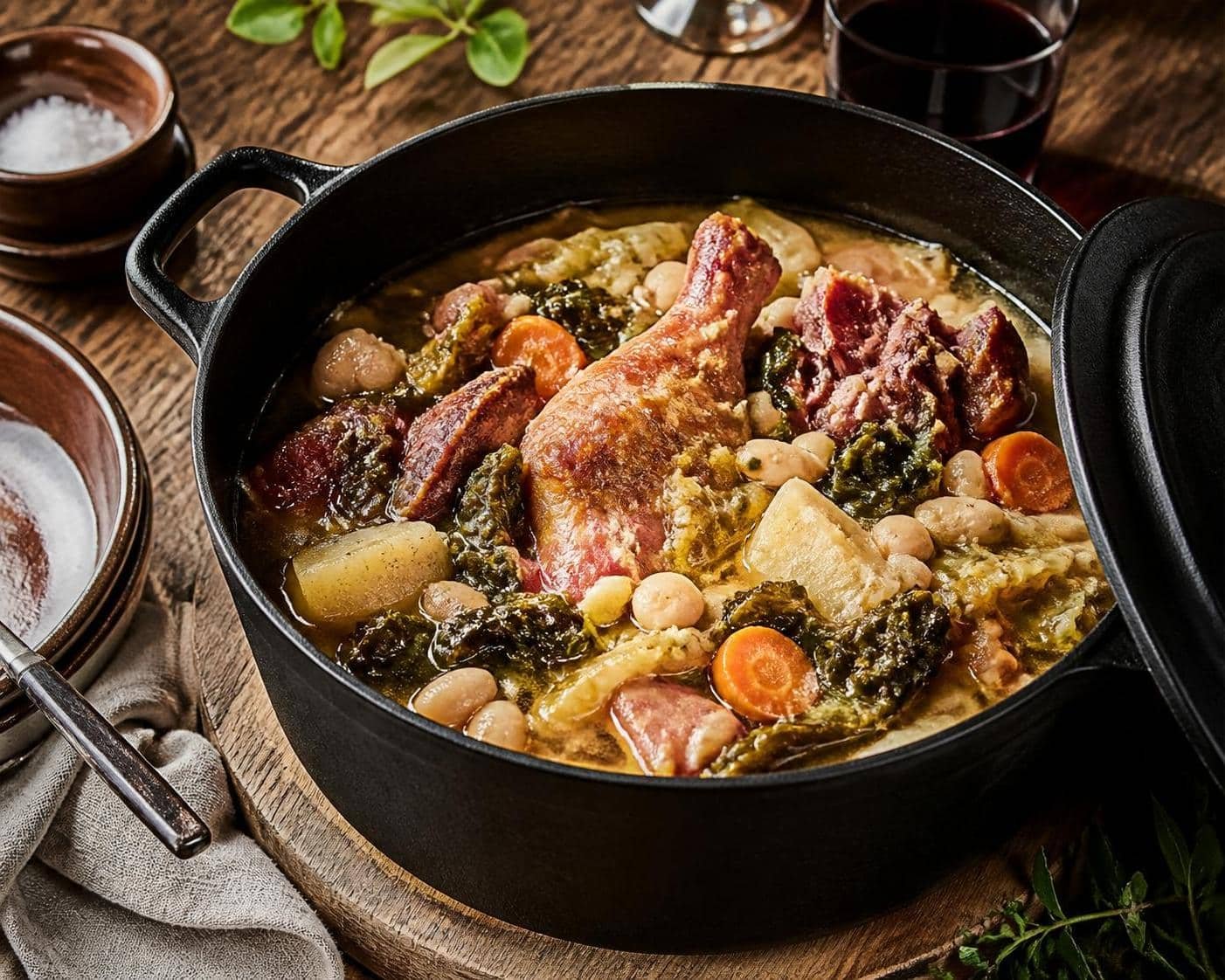 apprenez à préparer la garbure de canard, une soupe traditionnelle du sud-ouest de la france, riche en saveurs et facile à réaliser.