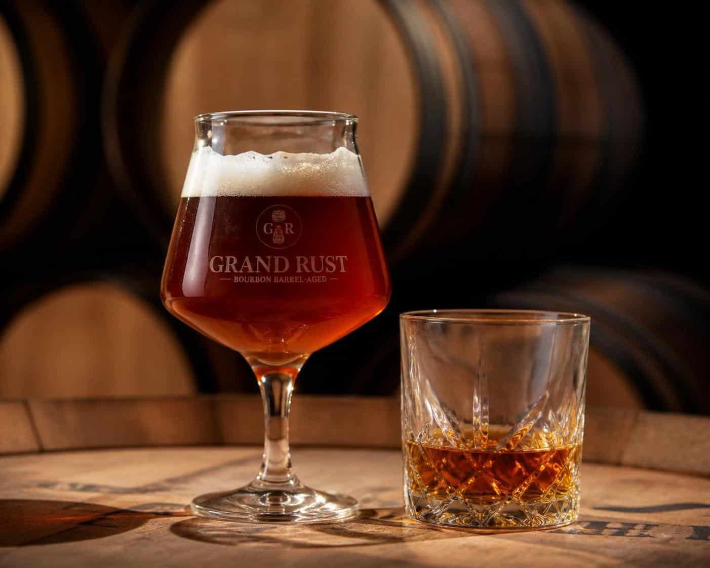 explorez la fusion exceptionnelle entre le bourbon et la bière, une alliance unique qui ravira les amateurs de saveurs authentiques et raffinées.