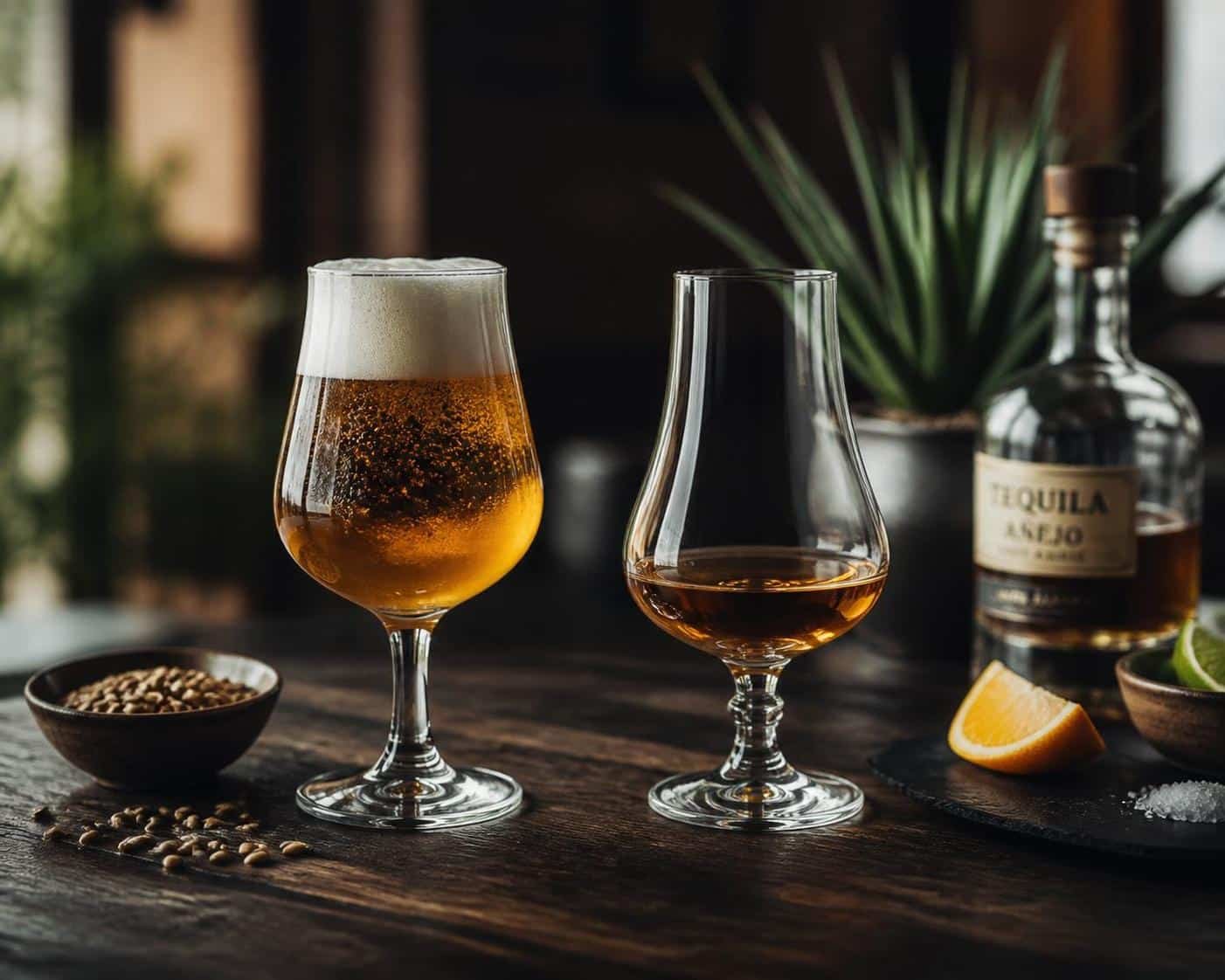 explorez les différences entre la bière et la tequila pour mieux comprendre et savourer leurs saveurs uniques.