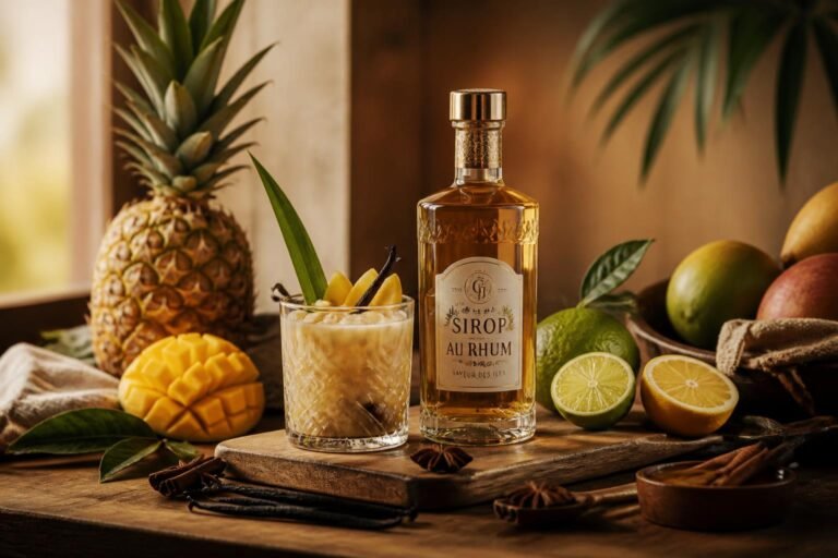 découvrez tout sur le sirop au rhum, son goût unique et comment l'utiliser dans vos recettes de cuisine pour sublimer vos desserts et cocktails.