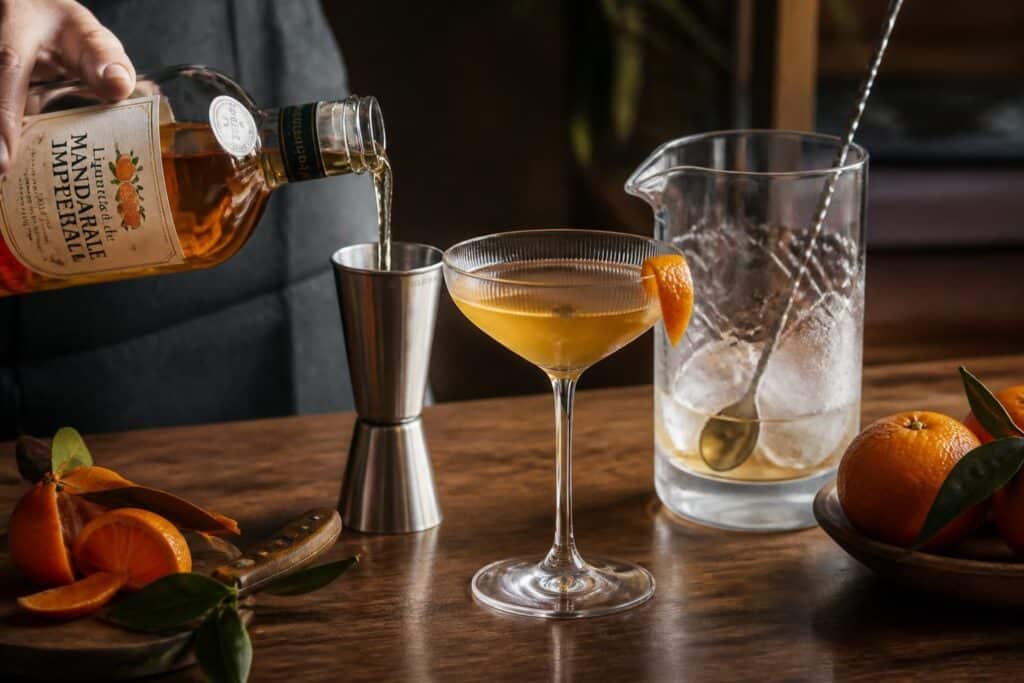 découvrez comment préparer le cocktail à la liqueur de mandarine avec les dosages précis et le verre idéal pour sublimer ce délicieux mélange fruité.