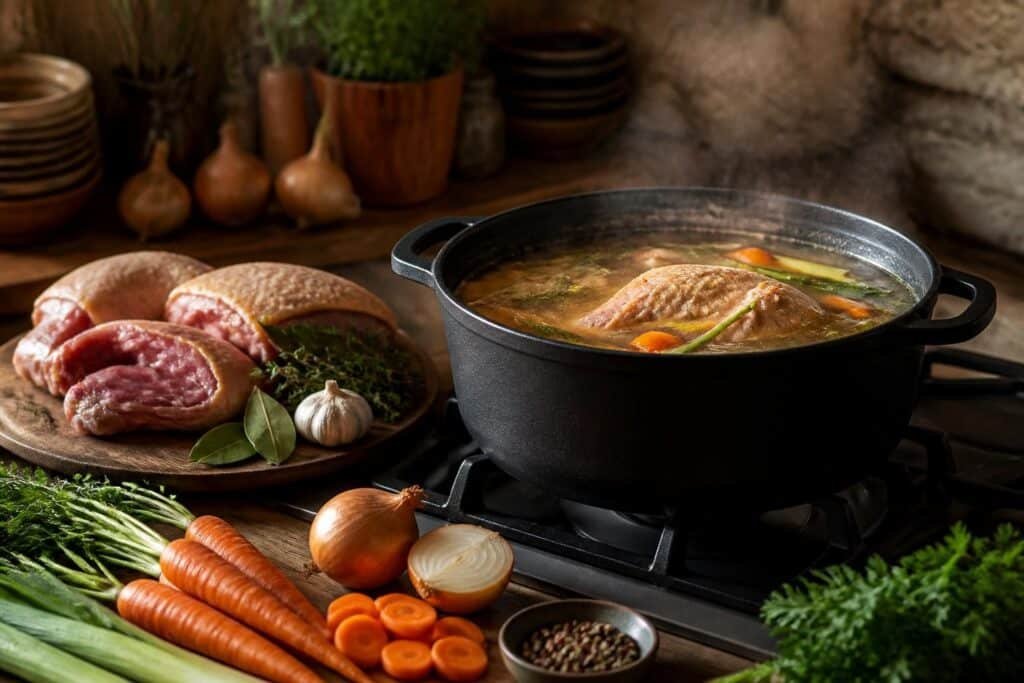 découvrez comment préparer un bouillon de canard savoureux facilement avec notre guide étape par étape. astuces et conseils pour une recette maison parfumée et réconfortante.