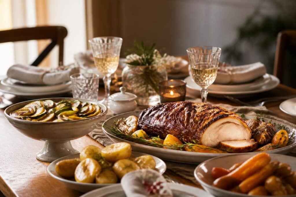 découvrez des recettes de fête simples et savoureuses pour un repas convivial réussi en famille ou entre amis.
