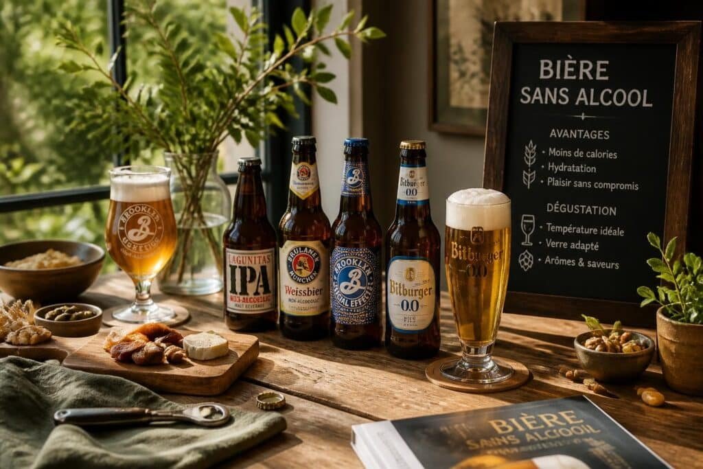 découvrez tout sur la bière sans alcool : ses bienfaits, ses saveurs uniques et nos conseils pour une dégustation réussie.