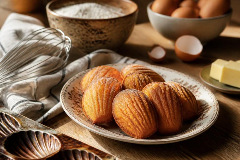 découvrez la recette claire et simple de la madeleine moelleuse de cyril lignac, avec des conseils utiles pour réussir ce délicieux gâteau traditionnel.