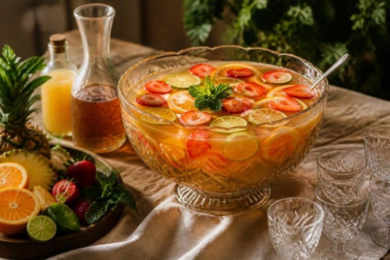 découvrez comment préparer un punch pour 50 personnes avec nos conseils sur les quantités, une recette facile et des astuces pour préparer la veille.