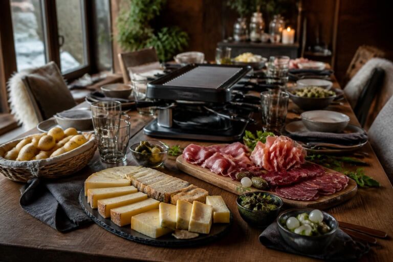 découvrez notre guide complet pour une raclette réussie pour 10 personnes avec la liste de courses détaillée et les quantités exactes à prévoir.