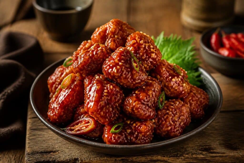 découvrez comment réussir un poulet frit coréen parfaitement croustillant avec un glaçage épicé savoureux, pour une expérience gourmande et pleine de saveurs.