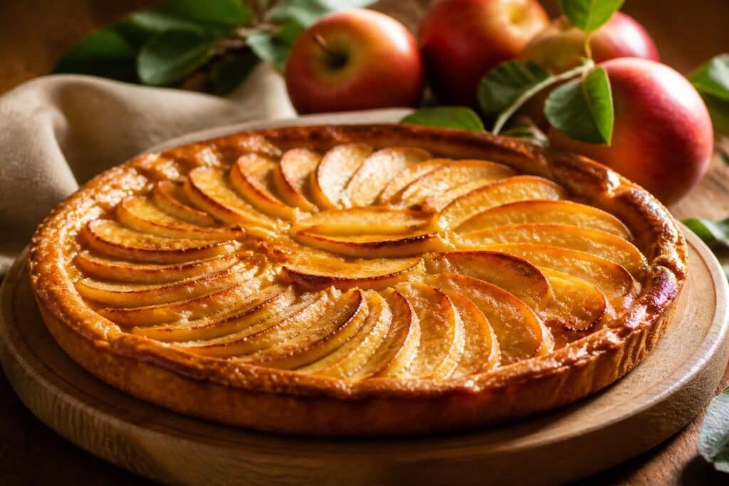 découvrez comment réussir la cuisson de votre tarte aux pommes pour obtenir un fond doré parfaitement croustillant et des fruits délicieusement fondants.